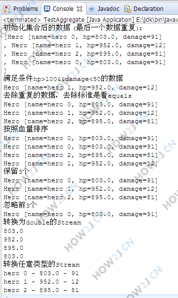 中间操作