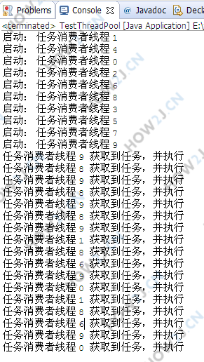 测试线程池