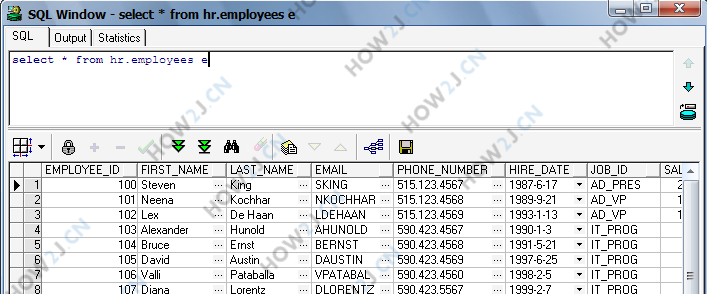 hr.employees