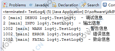 使用Log4j