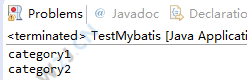 测试类TestMybatis