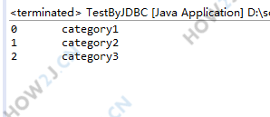 TestByJDBC
