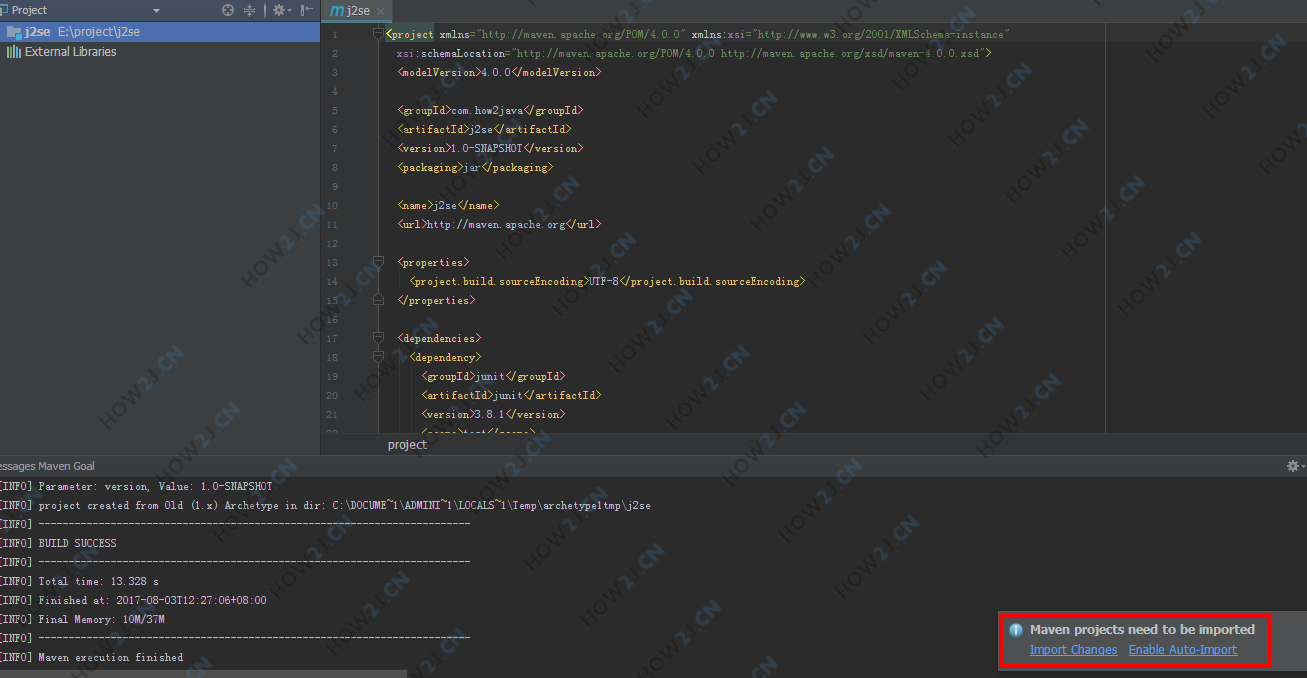 Maven Import