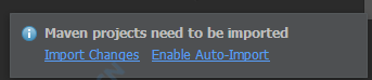 Maven import