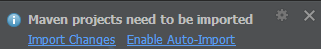 Maven import