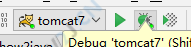 使用Debug模式运行