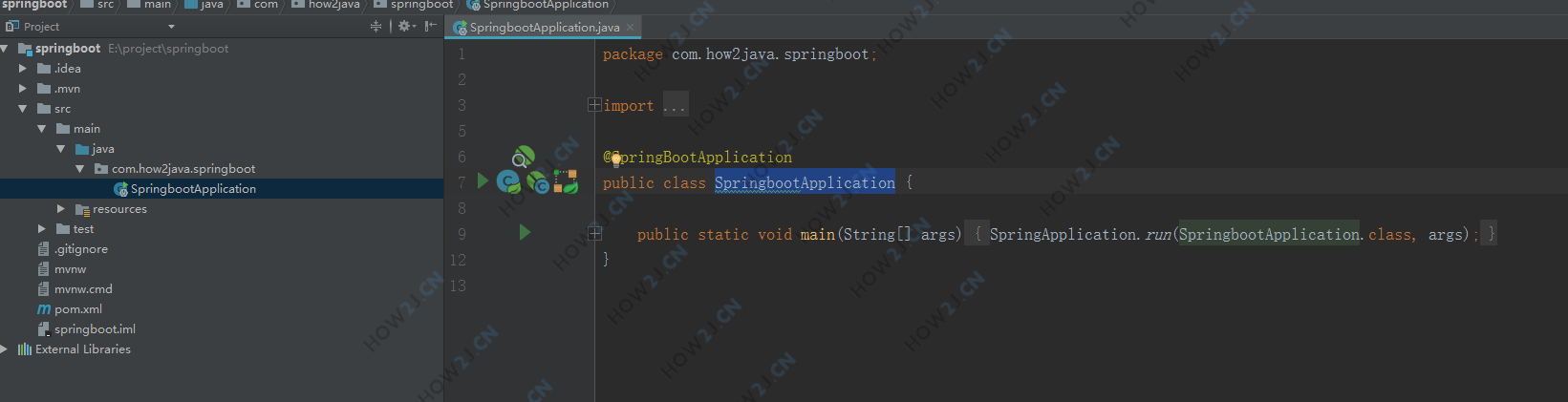 SpringbootApplication.java