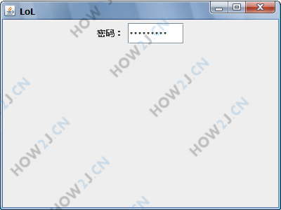 密码框