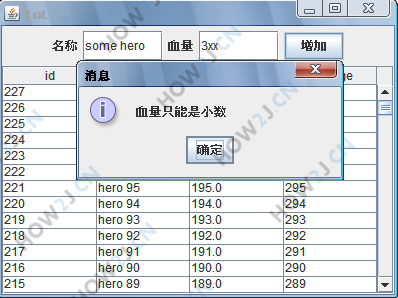 输入项验证